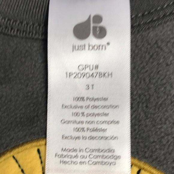 NWT Just Born comfy soft 2 piece pajama set - Picture 15 of 16